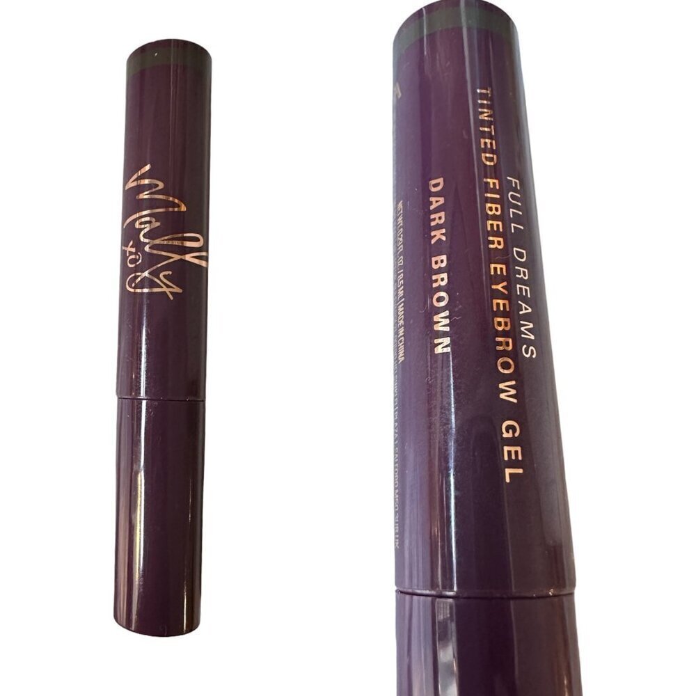 MALLY XO Full Dreams Sculpting Tinted Fiber Eyebrow Gel  0.29oz - DARK BROWN